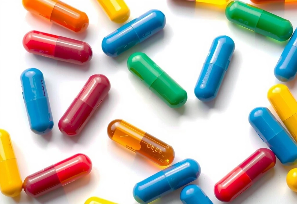 Assortment of vitamins and minerals